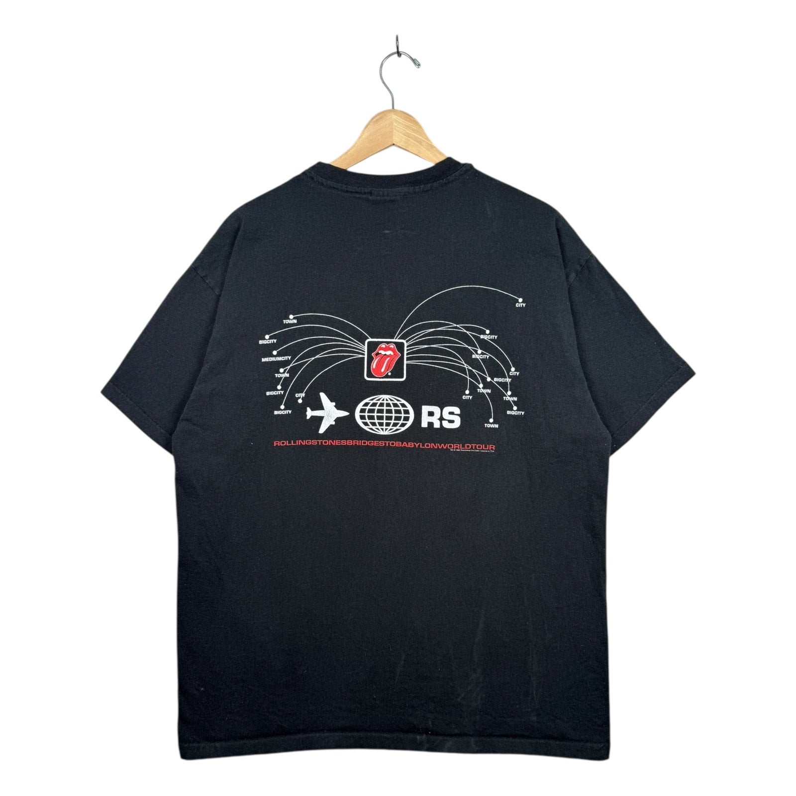 Vintage The Rolling Stones Bridges To Babylon Band T-Shirt