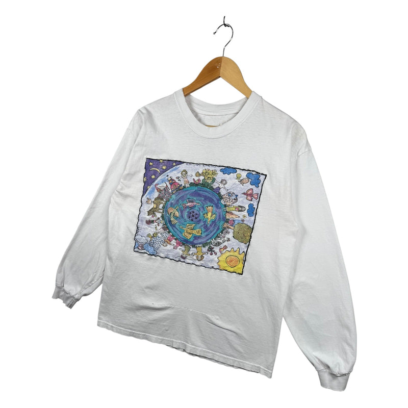 Vintage Earth Day Style Graphic Long Sleeve