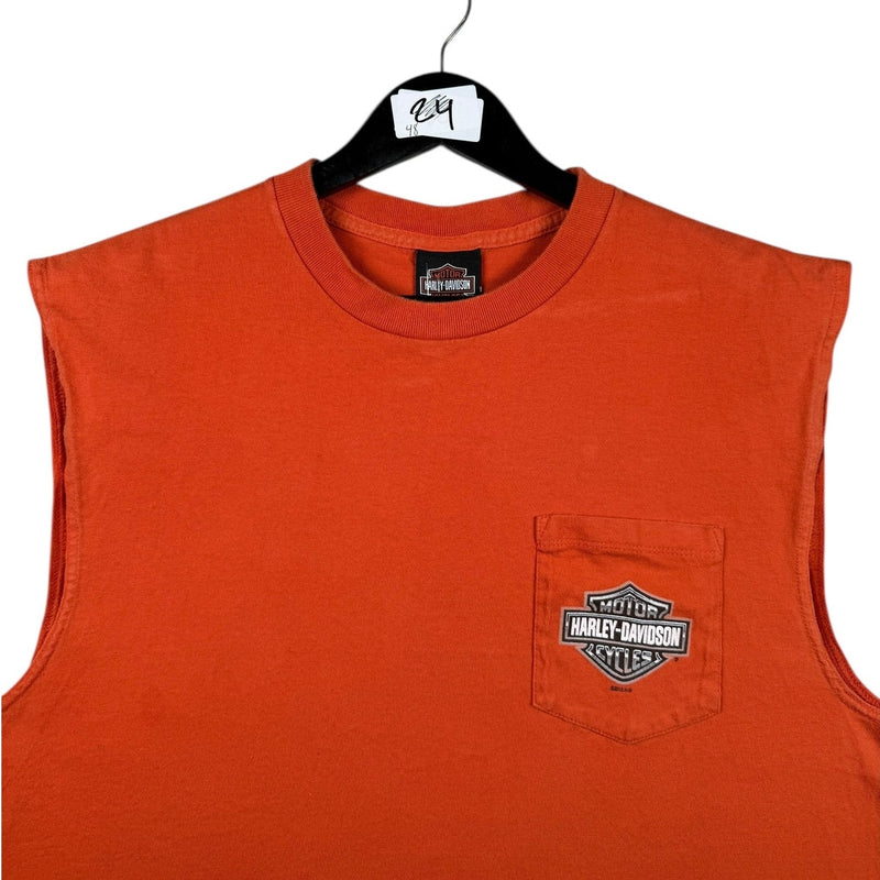 Vintage Harley Davidson Longhorn Dallas Biker Tank Top