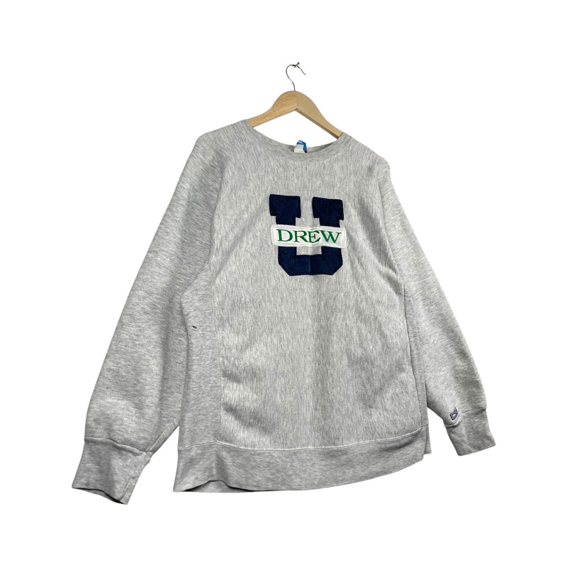 Vintage U Drew University Knit Sweatshirt