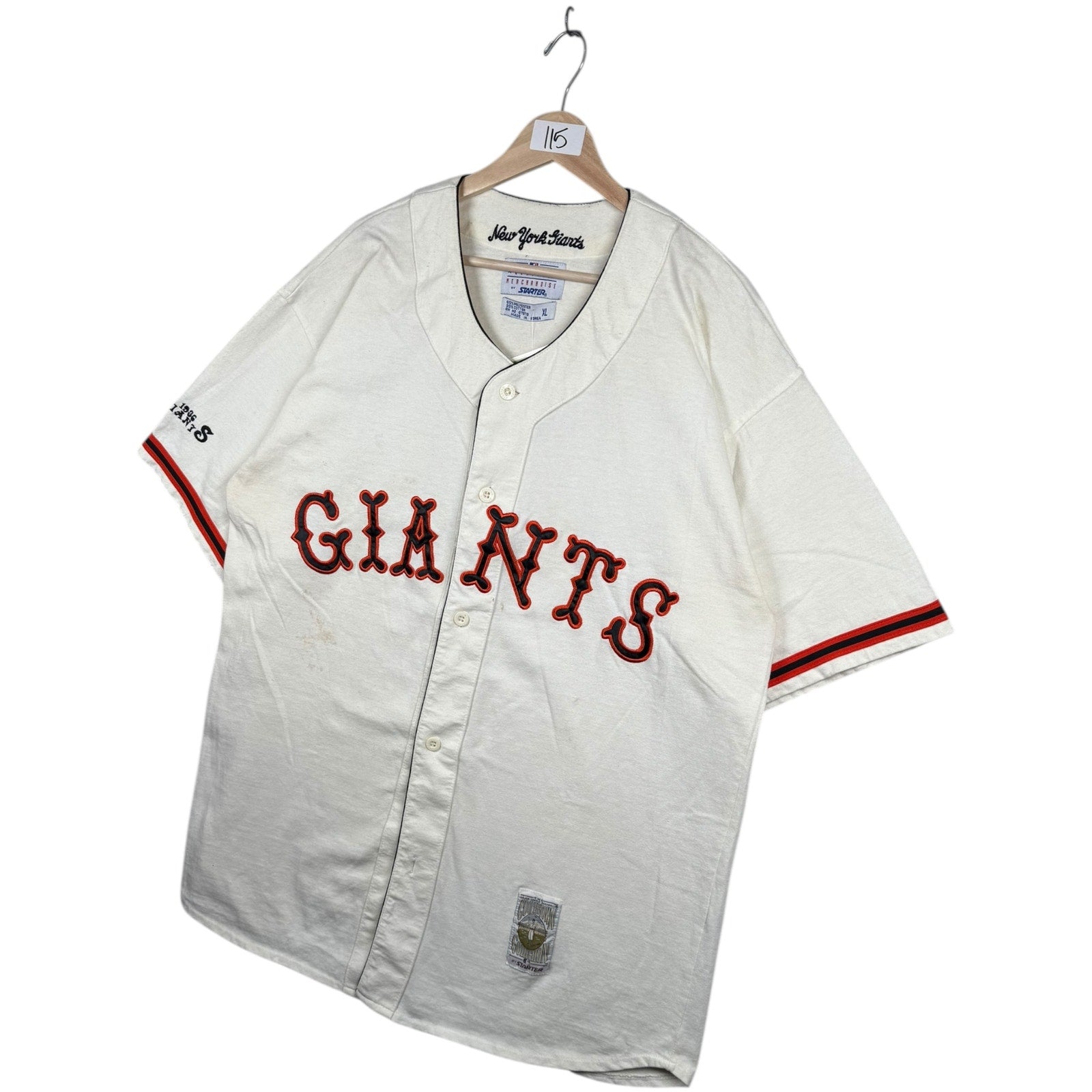 Vintage Starter New York Giants MLB Jersey