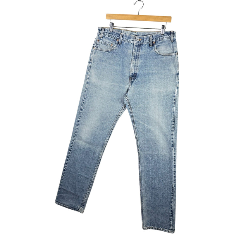Vintage Levi's 505 Straight Leg Jeans 36x34