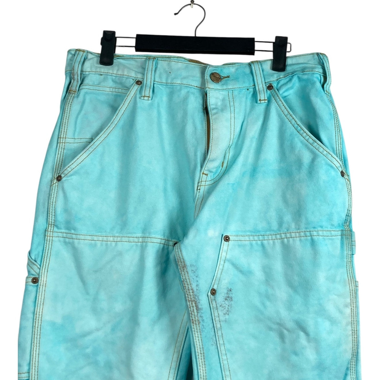 Vintage Carhartt Raw Hem Frayed Relaxed Cargo Shorts 32