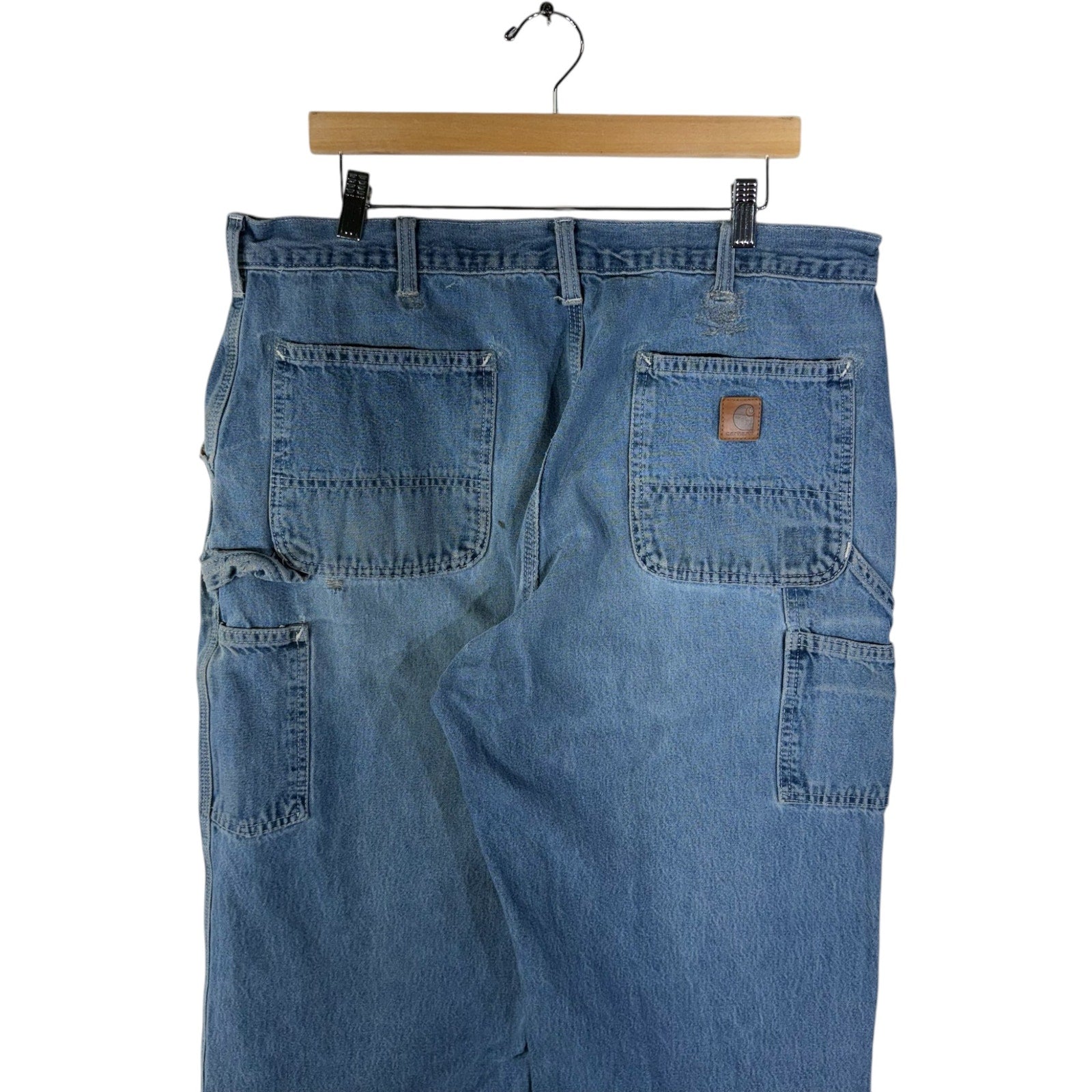 Vintage Carhartt Patched Carpenter Pants 38x32