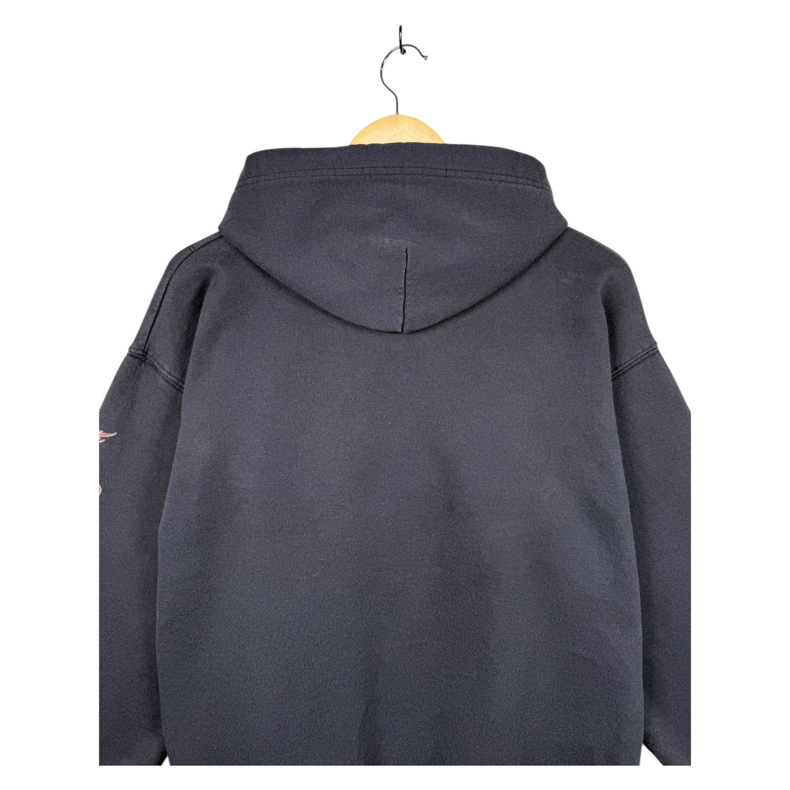 Y2K Tribal Flame Sports Car Hoodie