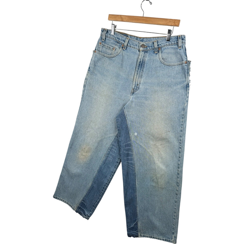 Vintage Levi's 550 Wide Leg Jeans 36
