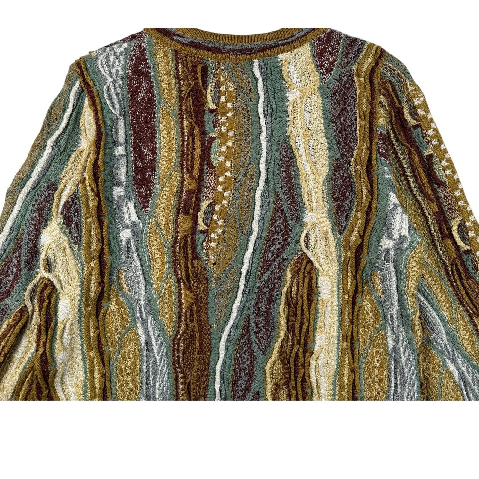 Vintage Coogi 3D Knit Textured Sweater
