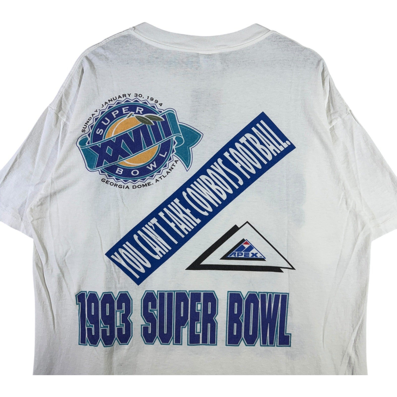 Vintage Dallas Cowboys Super Bowl Champs NFL Tee 1993