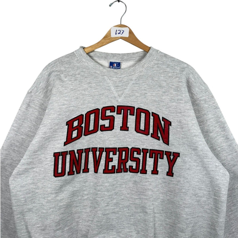 Vintage Champion Boston University Crewneck