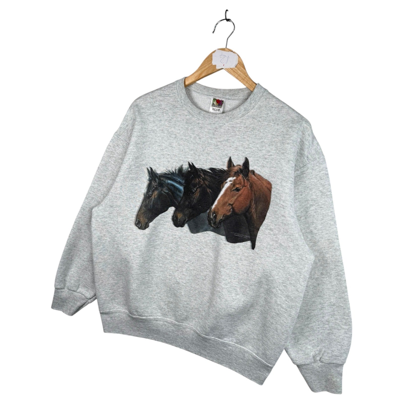 Vintage Horse Trio Crewneck