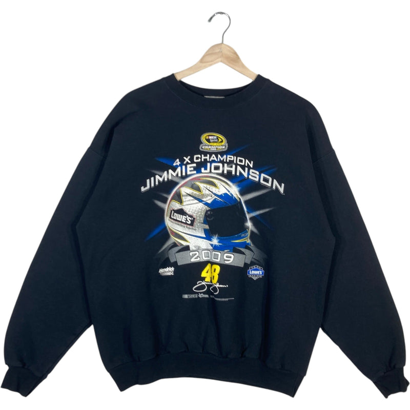 Vintage Nascar Jimmie Johnson 4x Champion Crewneck