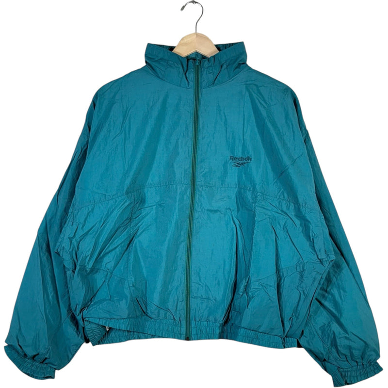 Vintage Reebok Mini Logo Full Zip Windbreaker