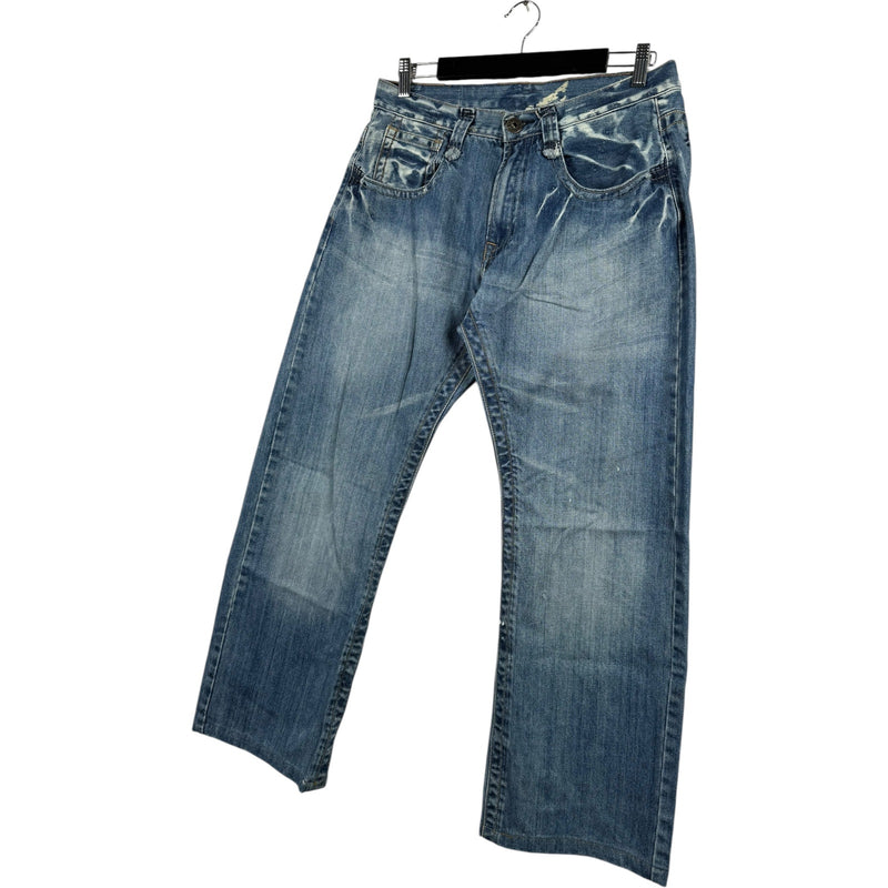 Vintage We Are Replay Straight Leg Denim Jeans 34x30
