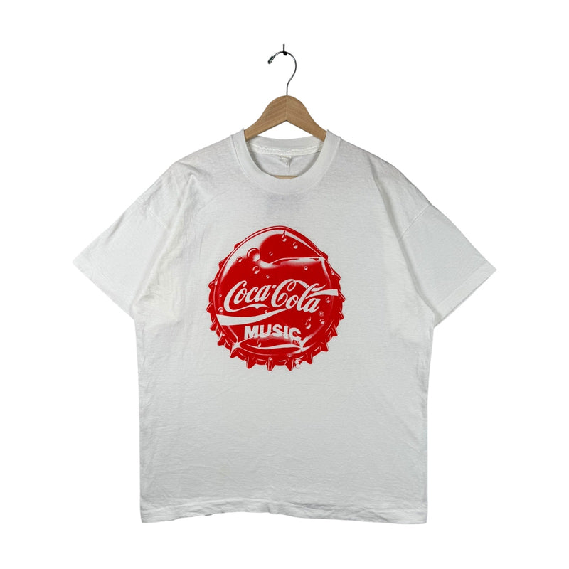 Vintage Coca Cola Music T-Shirt