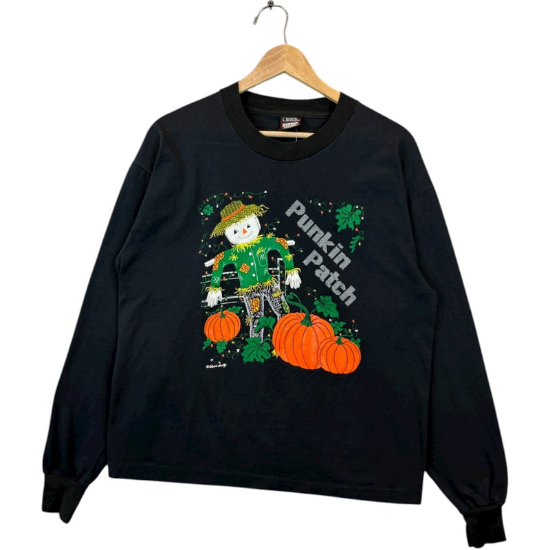 Vintage Pumpkin Patch Scarecrow Crewneck