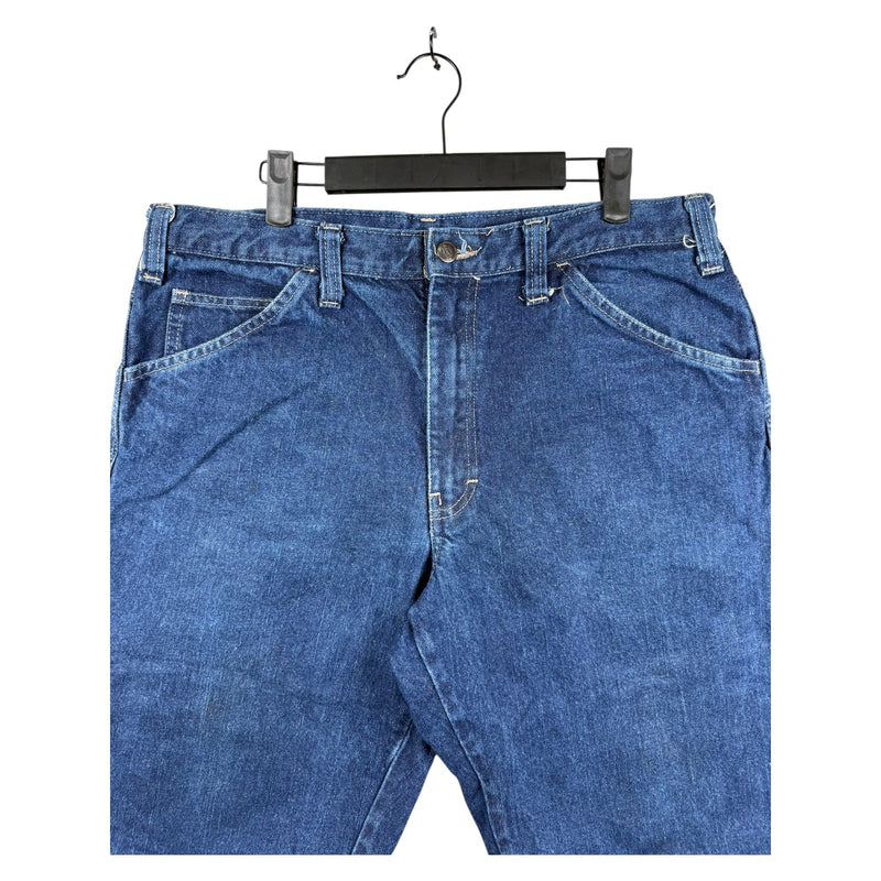 Vintage Dickies FR Utility Denim Shorts 36