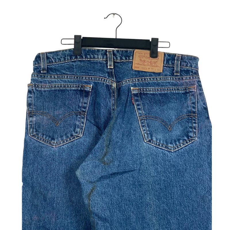 Vintage Levi's 550 Denim Cut Off Shorts 36