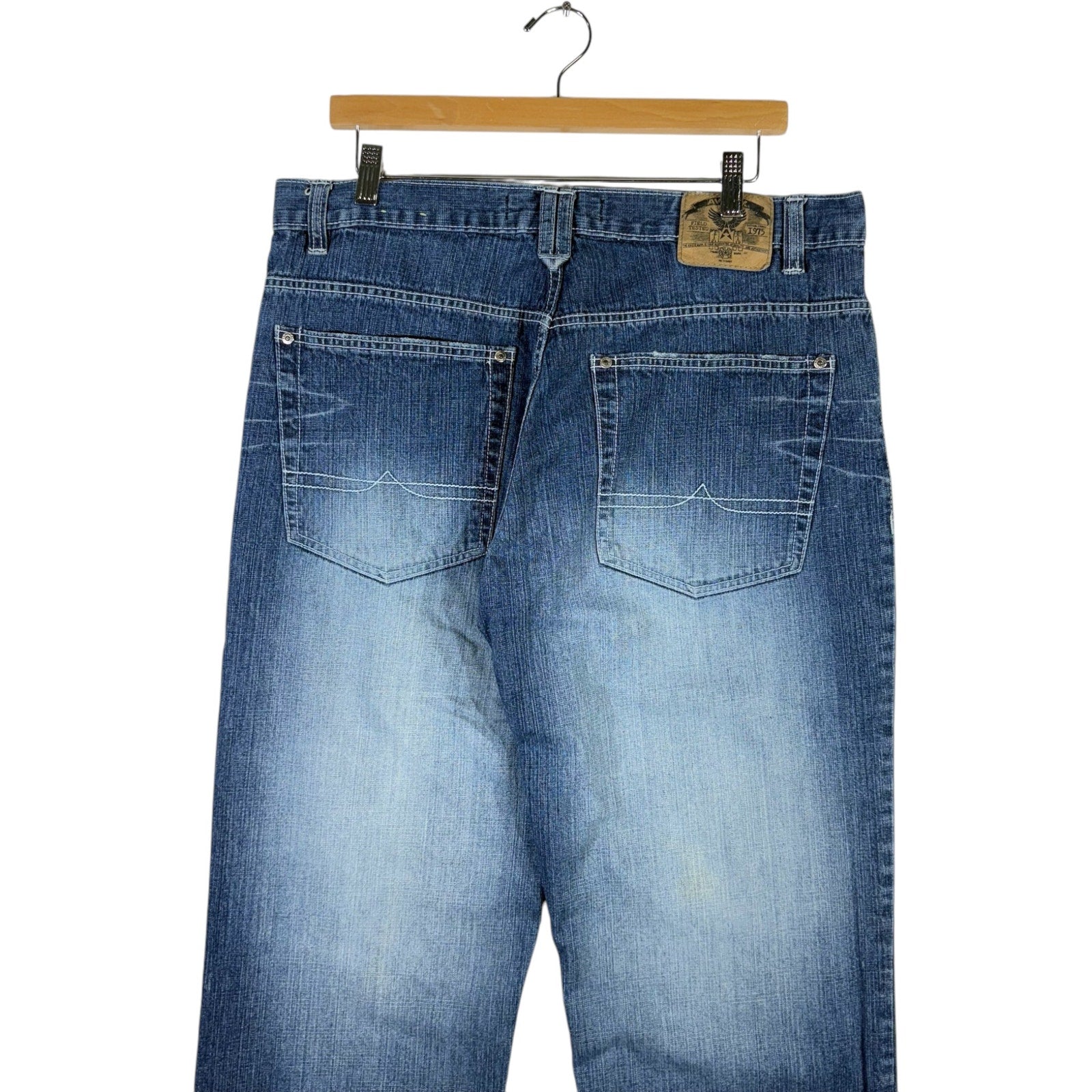 Vintage Avirex Wide Leg Denim Jeans 36 x 30