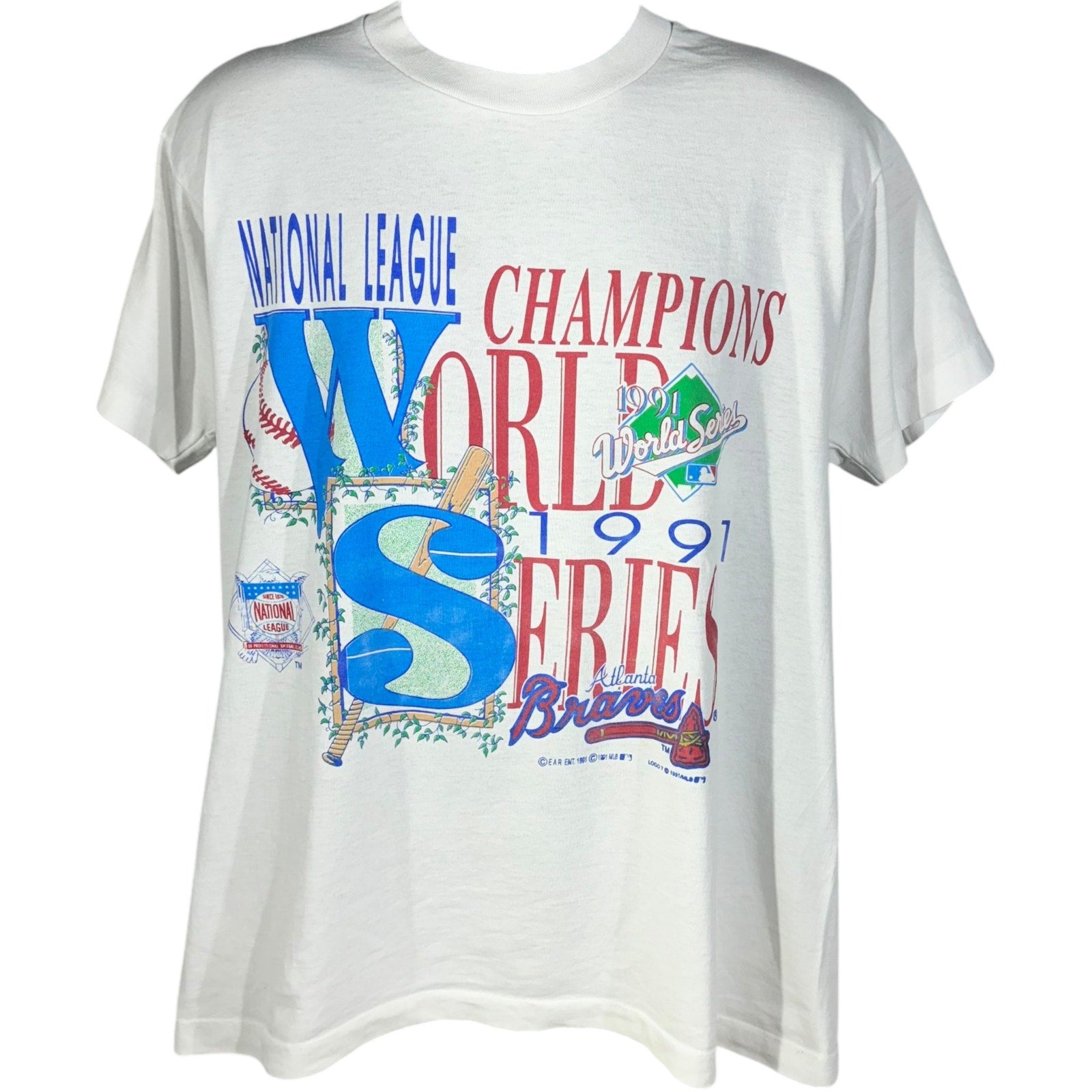 Vintage 2024 Atlanta Braves Champions Tshirt