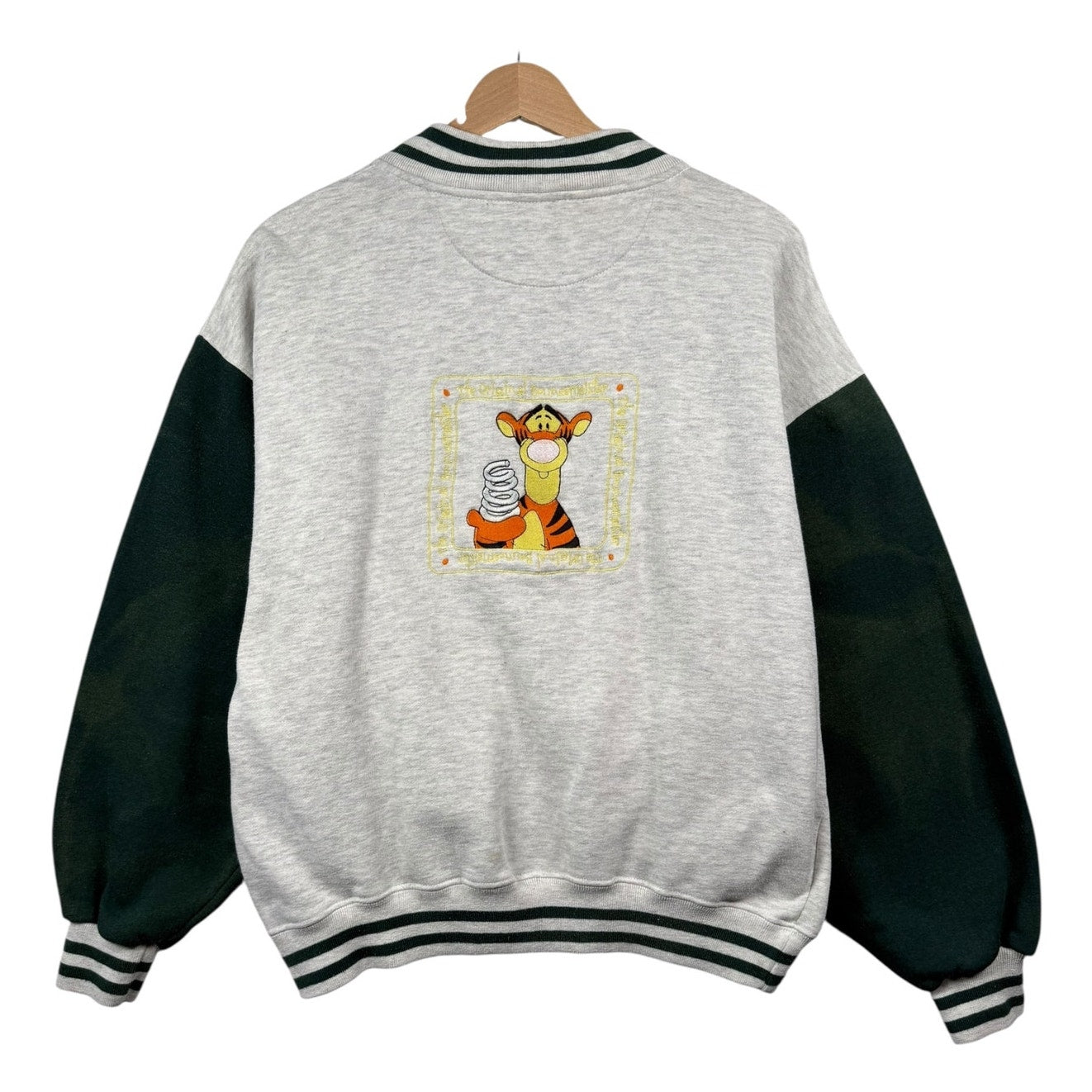 Vintage Disney Tigger Winnie the Pooh Varsity Jacket