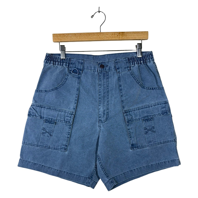 Vintage Hook & Tackle Cargo Shorts