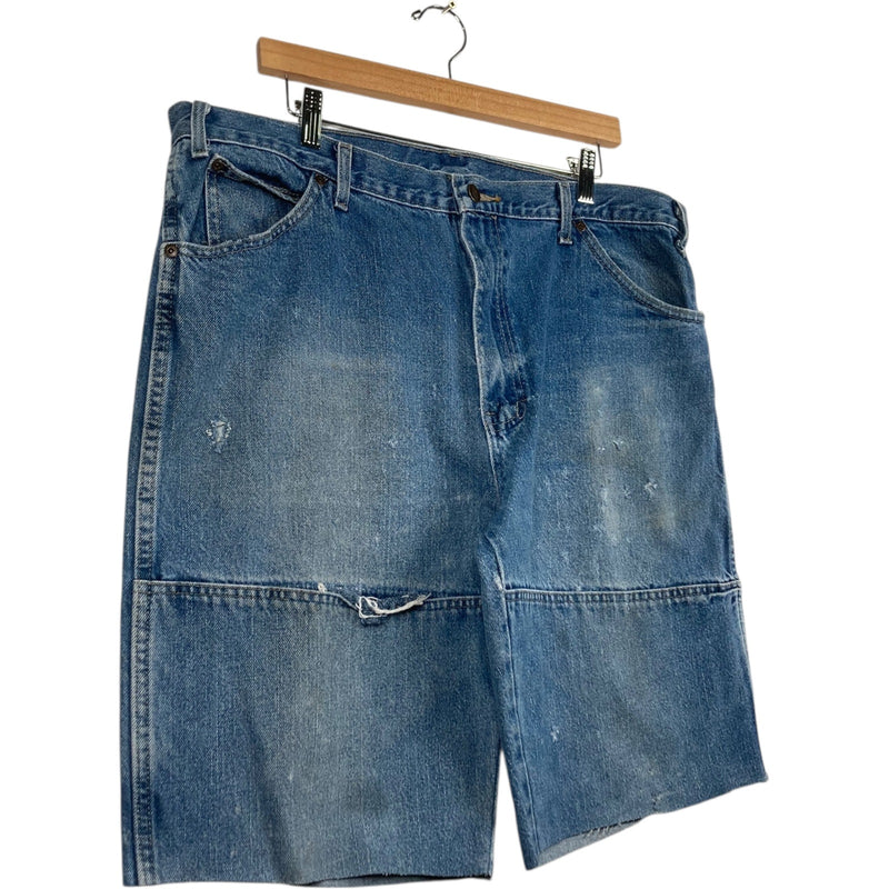 Vintage Dickies Raw Hem Distressed Denim Shorts 39
