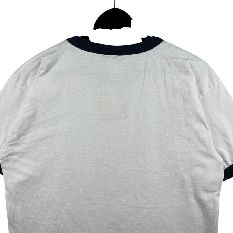 Vintage Bob Ross Happy Trees Ringer T-Shirt