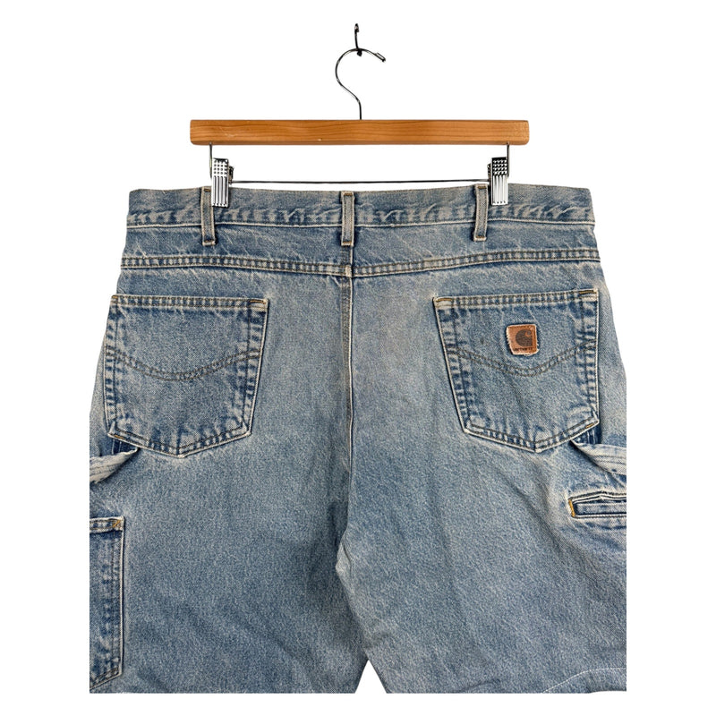 Vintage Carhartt Utility Pockets Denim Shorts 38
