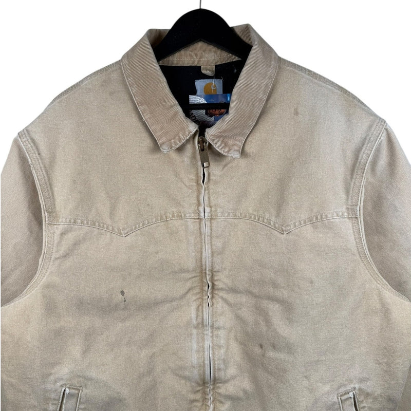 Vintage Carhartt Santa Fe Full Zip Workwear Jacket
