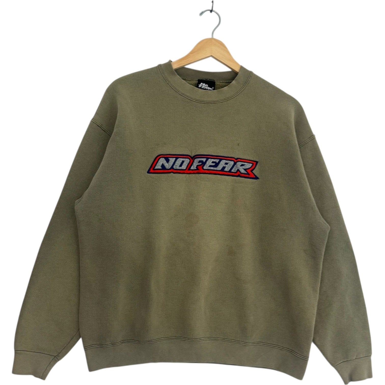 Vintage No Fear Spellout Crewneck
