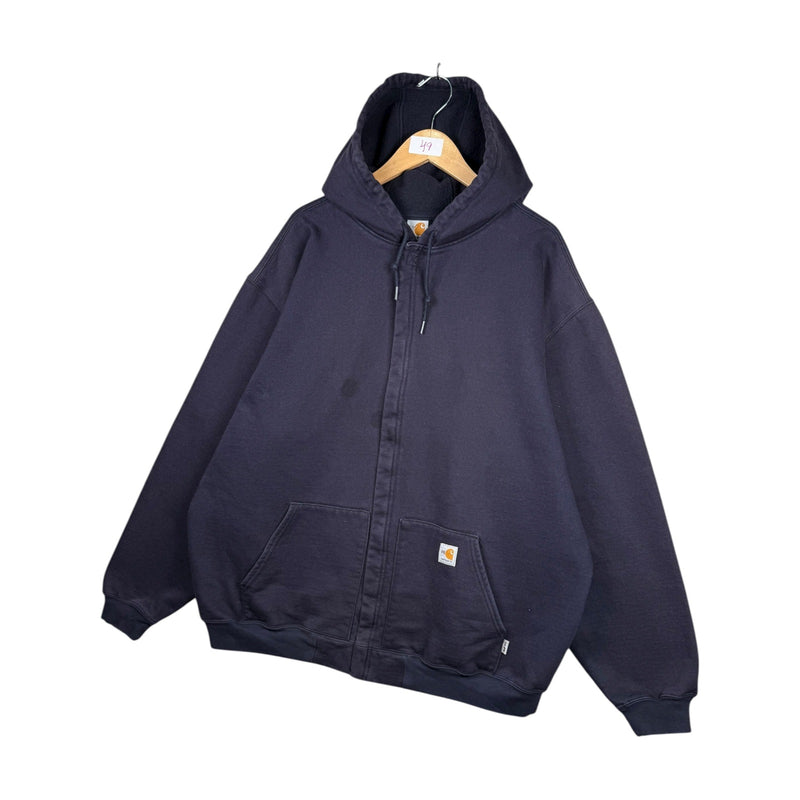 Vintage Carhartt Draw String Full Zip Hoodie