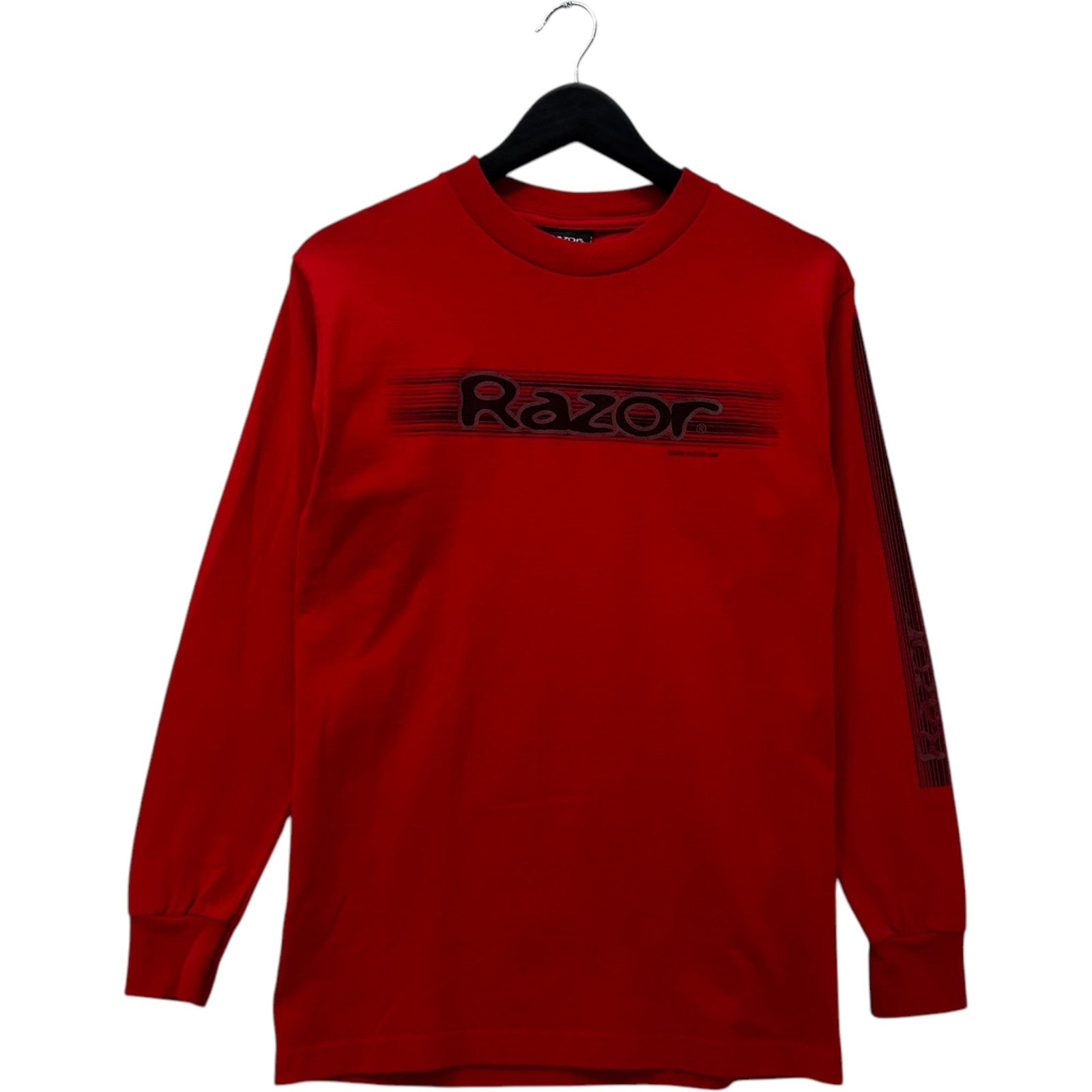 Vintage Razor Scooter Chest Spellout Long Sleeve