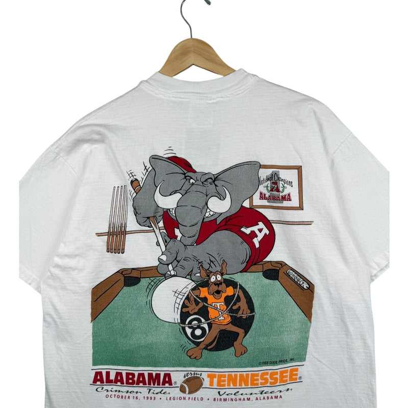 Vintage Alabama vs Tennessee NCAA 90s Graphic T-Shirt