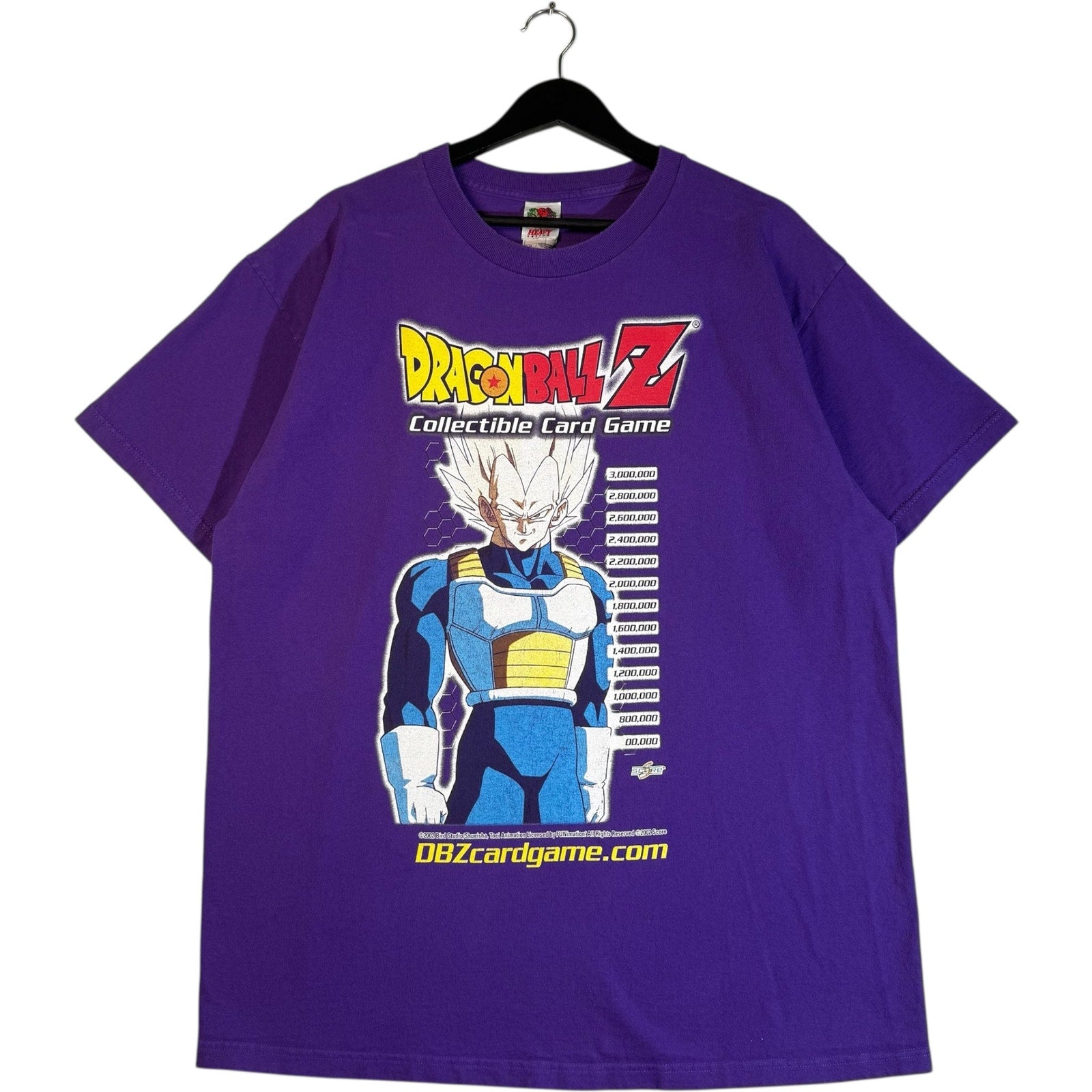 Vintage Dragon Ball Z Card Game Tournament Master Tee