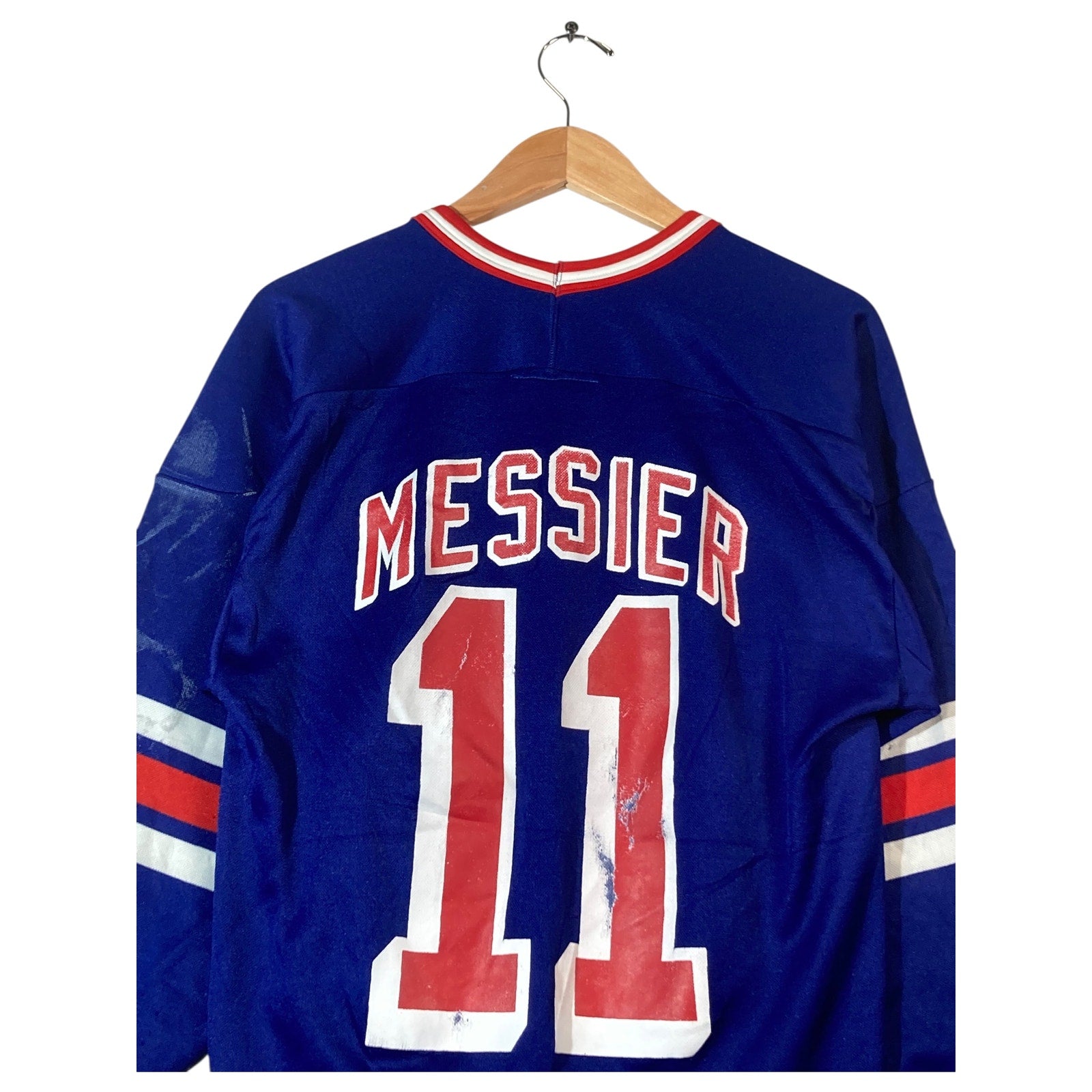 Vintage CCM NHL Rangers Messier 11 Jersey
