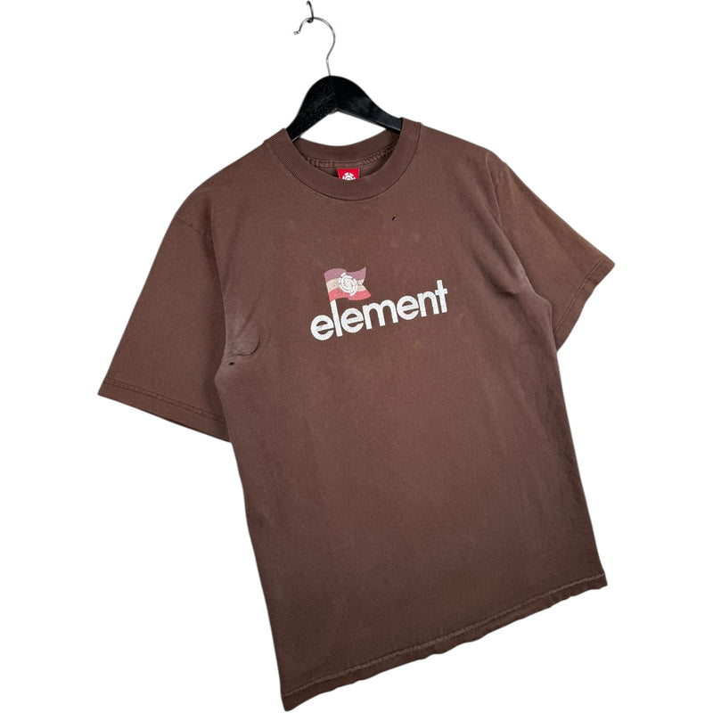 Vintage Element Spellout Logo T-Shirt