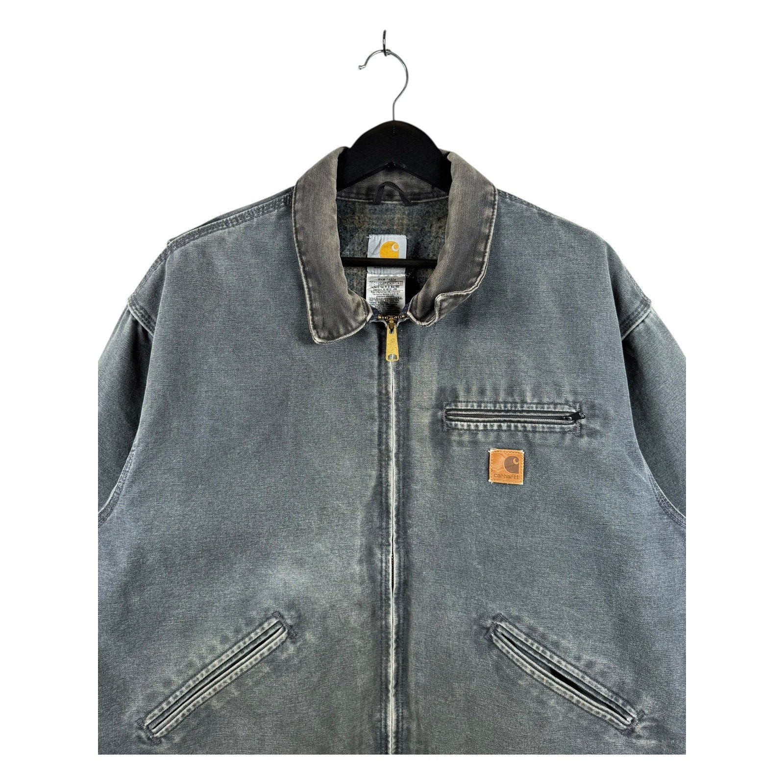 Vintage Carhartt Detroit Blanket Lined Workwear Jacket