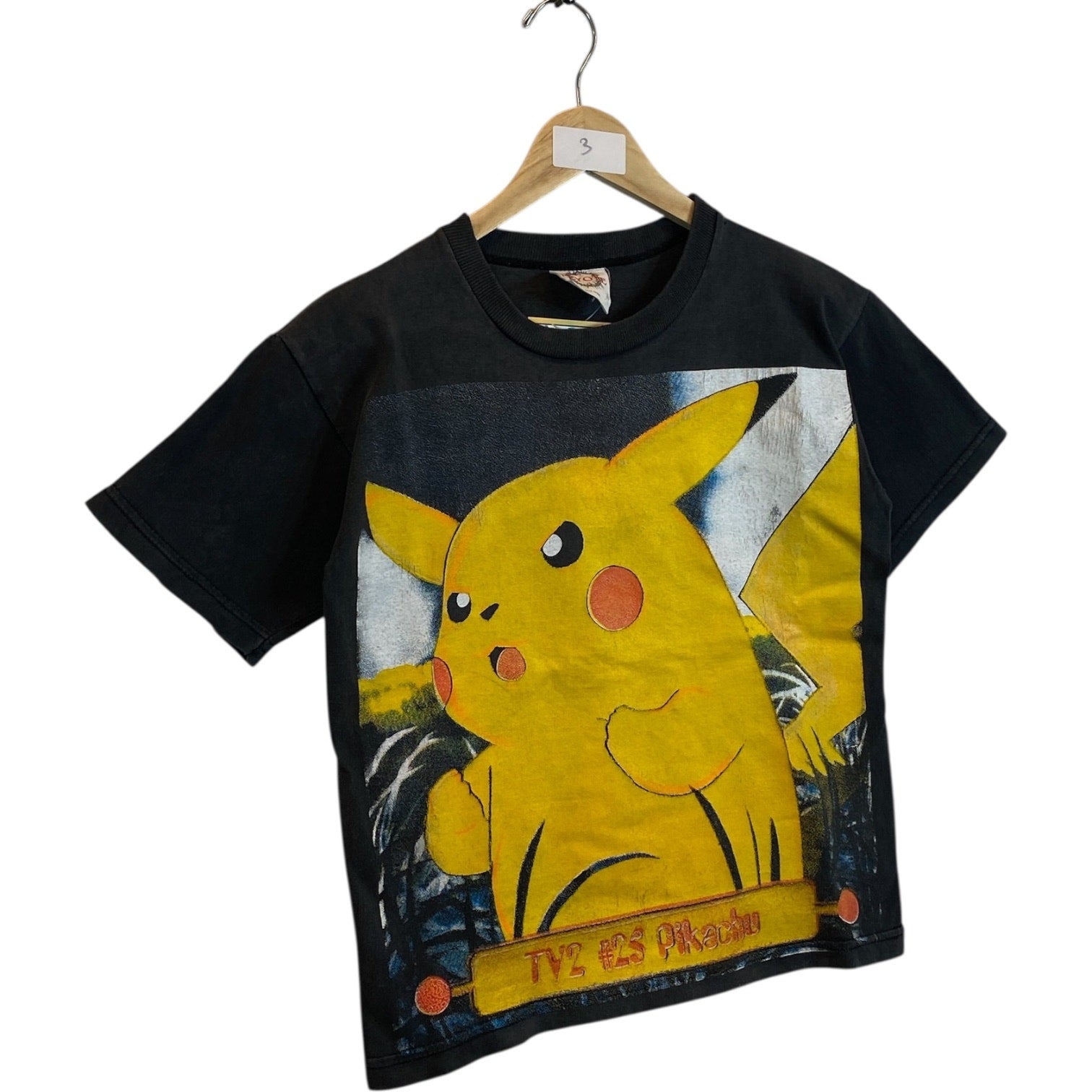 Vintage Pokemon Pikachu Snorlax T-Shirt