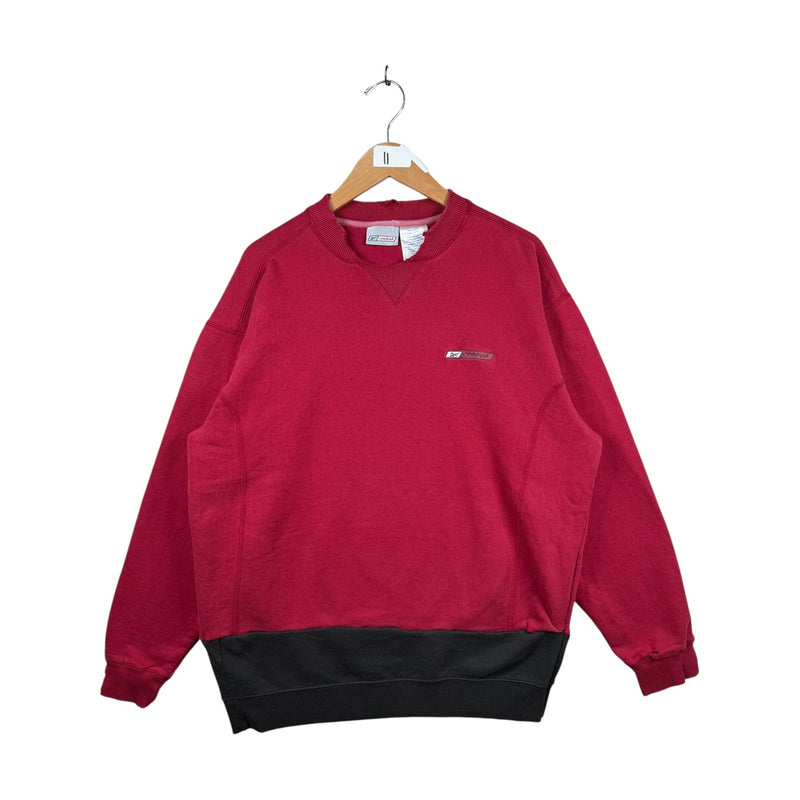 Vintage Reebok Cotton Stretch Pullover Sweatshirt