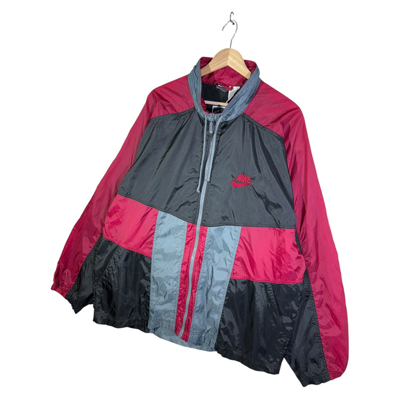 Vintage Nike Colorblock Chest Logo Windbreaker