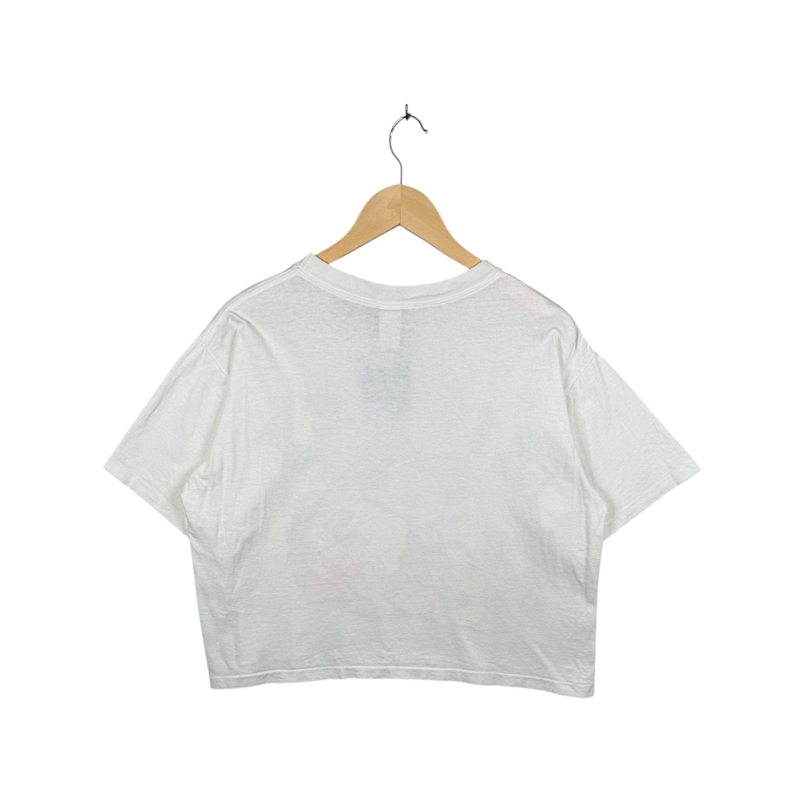 Vintage Mickey Mouse Tropical Fruit Women's Cropped T-Shirt