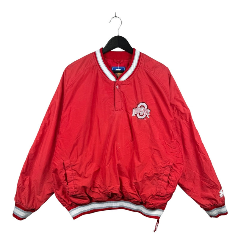 Vintage Starter Ohio State University Pullover Varsity Jacket