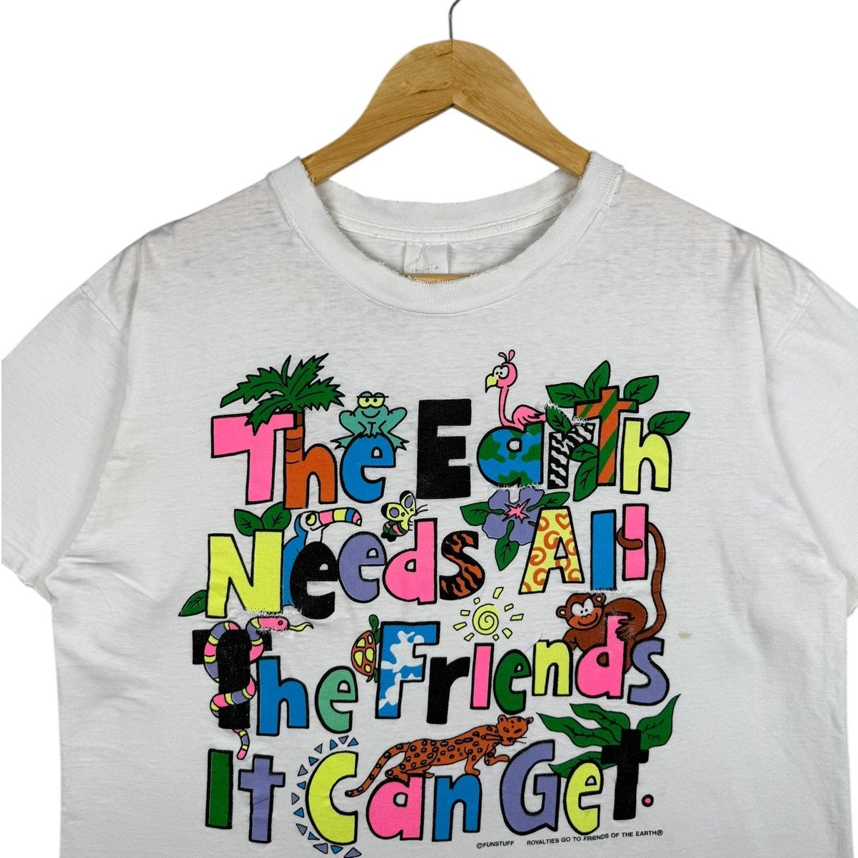 Vintage Environmental Graphic T-Shirt