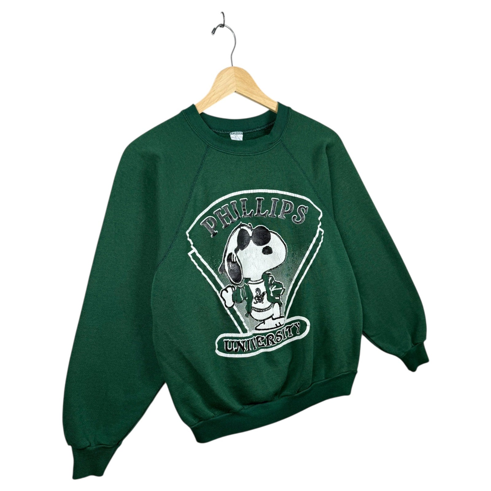 Vintage Snoopy Phillips University Graphic Crewneck