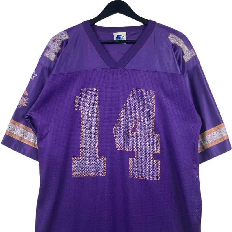 Vintage Starter Minnesota Vikings Brad Johnson #14 NFL Jersey