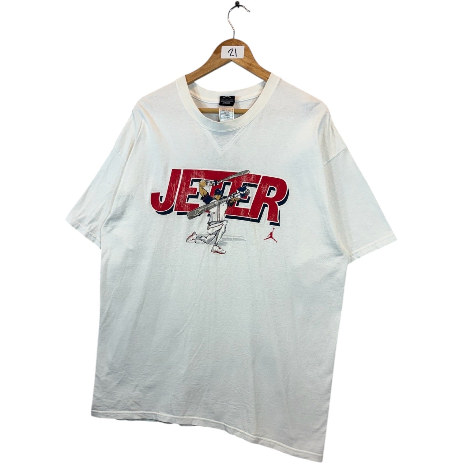 Vintage Jordan Derek Jeter 2 MLB T-Shirt