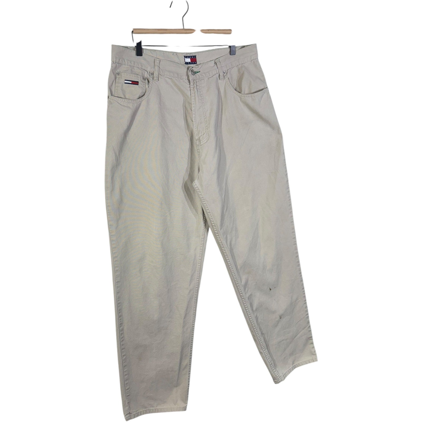 Vintage Straight Leg Denim Jeans