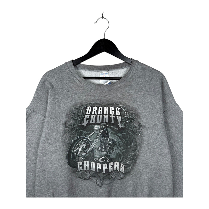 Vintage Orange County Choppers Motorcycle Crewneck