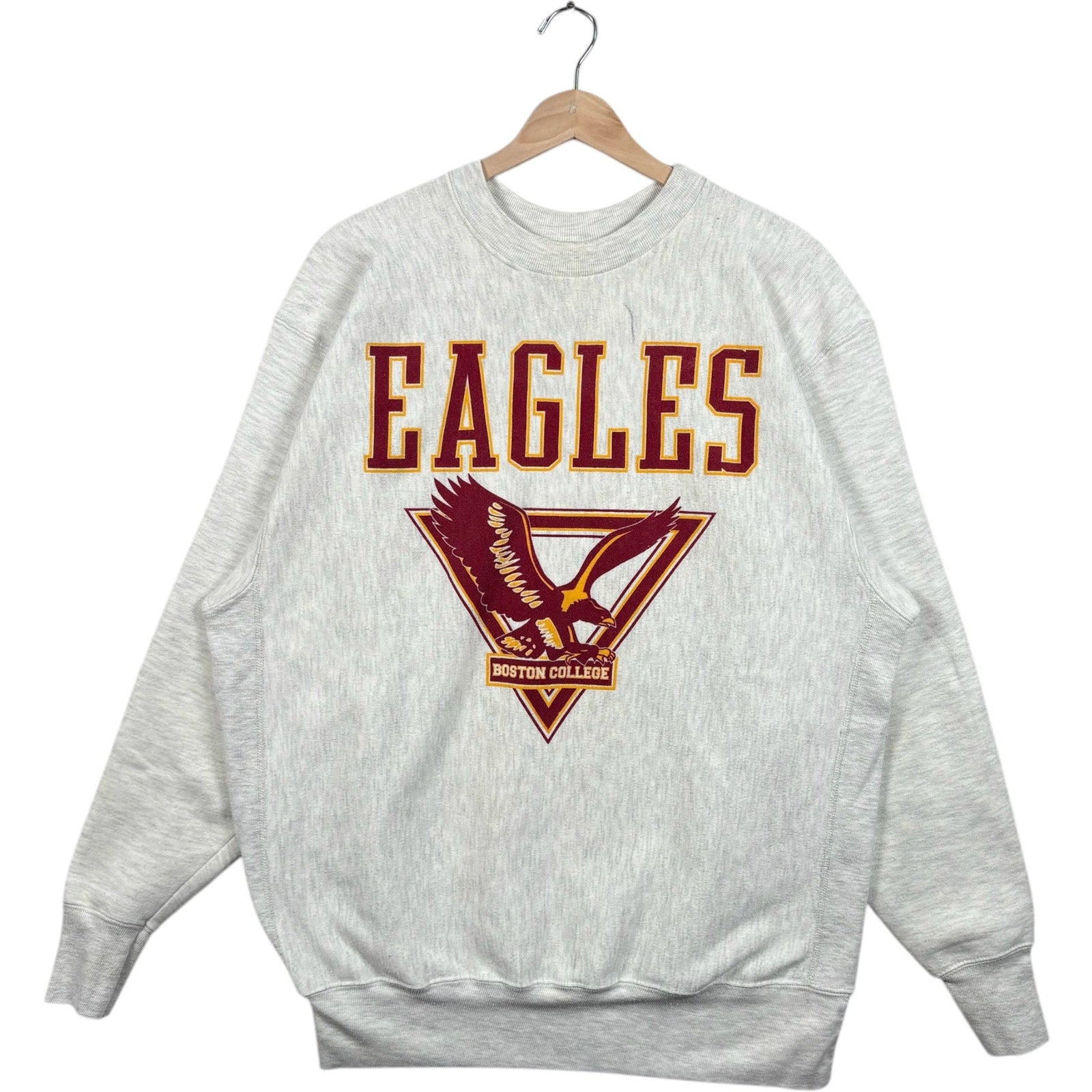 Vintage Boston College Eagles Spellout Crewneck