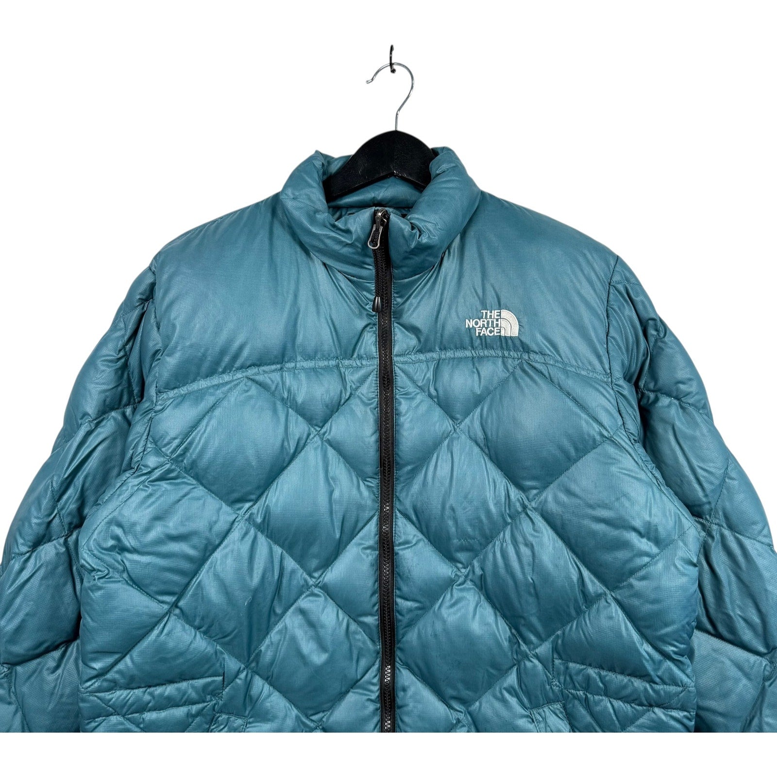 Women's Vintage The North Face Full Zip Puffer Jacket